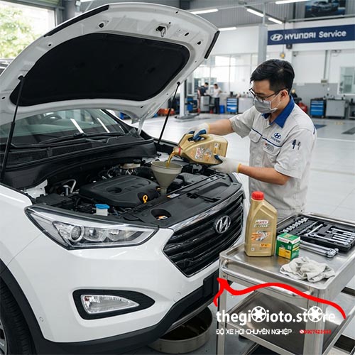 thay-dau-xe-hyundai-santafe-chuyen-nghiep