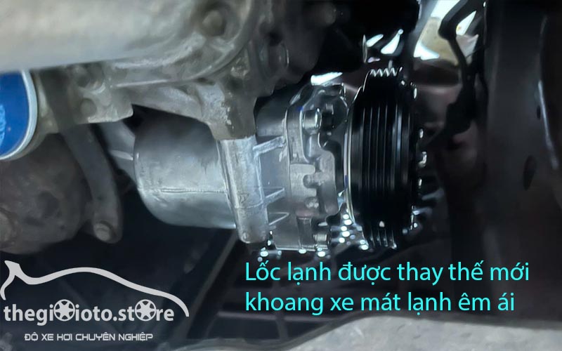 Thay lốc dàn lạnh xe suzuki mát lạnh