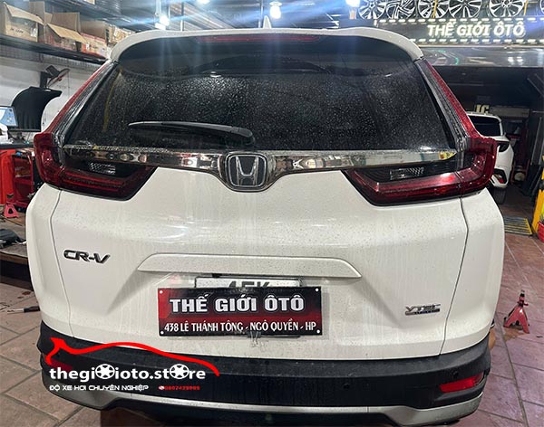 Lắp cảm biến áp suất lốp vào cổng chờ cho xe CR-V