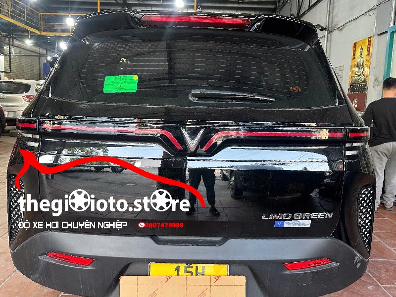 Độ bi gầm xe Limo Green tại Hải Phòng.