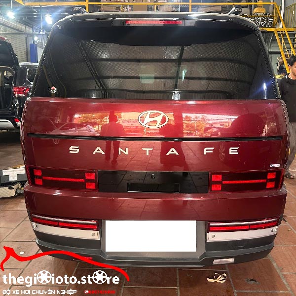 Độ Mâm Cho Xe SantaFe Tại Hải Phòng