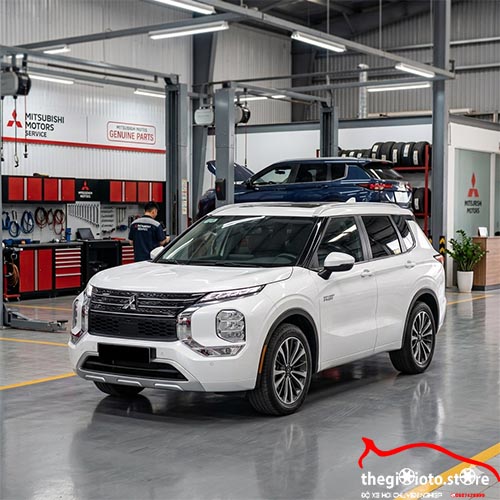 Độ cửa gió điều hòa hàng 3 Outlander