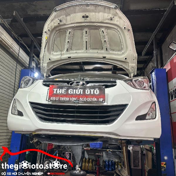 Bảo dưỡng và xử lý hệ thống gầm xe Elantra