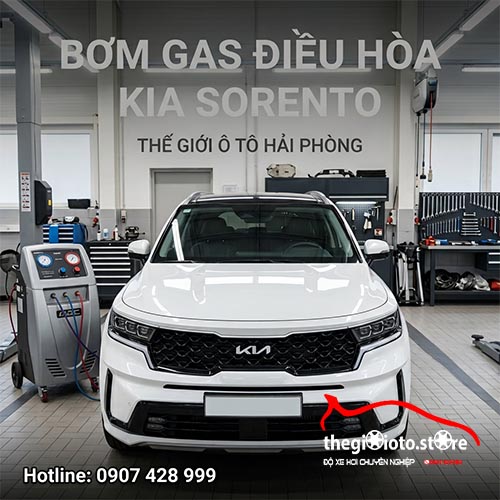 Bơm Gas Điều Hòa Kia Sorento
