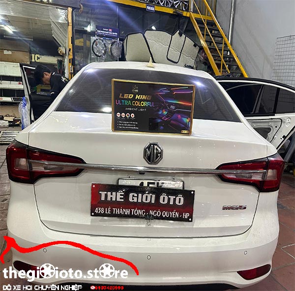 Độ led nội thất cho MG