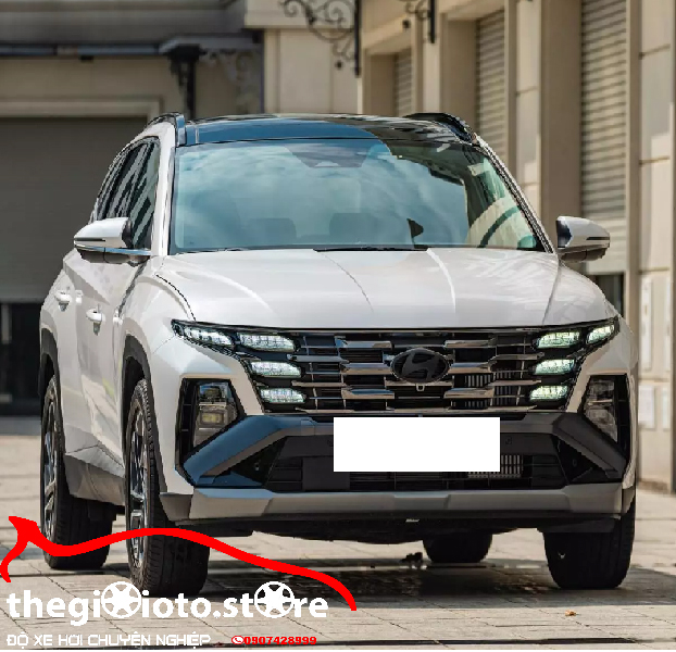 Lắp Đèn Tăng Sáng Cho Xe Tucson