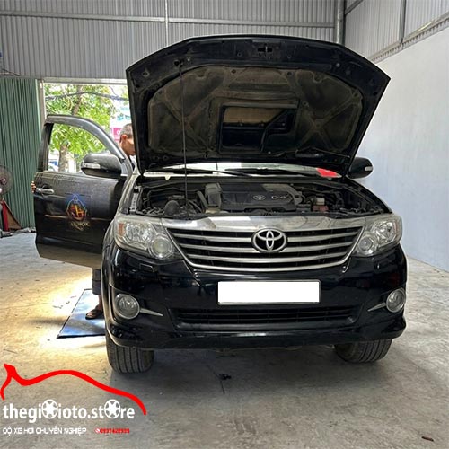 Bảo dưỡng bơm ga điều hòa xế Fortuner