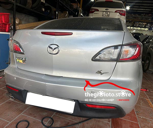 Dịch vụ thay 4 quả lốp Milestar cho Mazda3