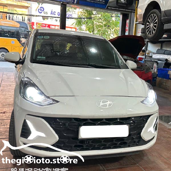 Độ bóng đèn LED cho xe i10