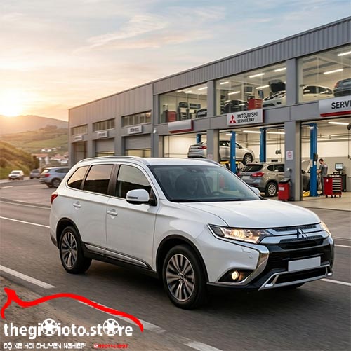 Độ quạt làm mát ghế lái cho xe Outlander