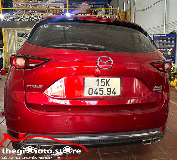 Lắp lốp Michelin 225/55R19 cho xe CX5