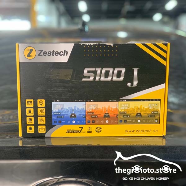 Lắp màn hình Zestech S100J cho xe Vios