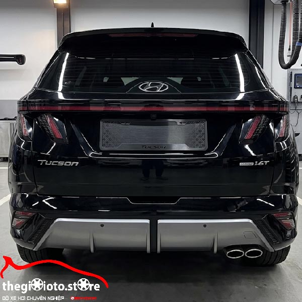 May sàn da cho xe Tucson 2026