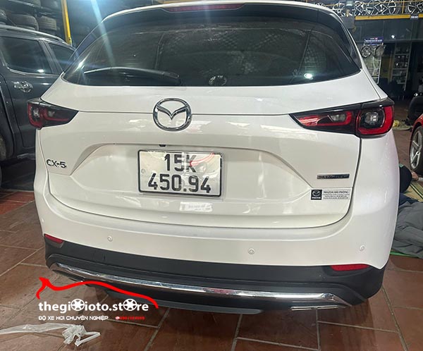 Lắp bậc bước chân cho CX5