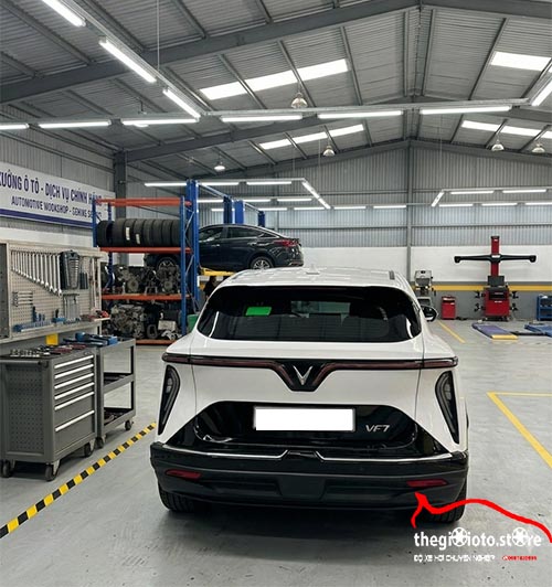 Dán phim cách nhiệt inmax cho xe VF7