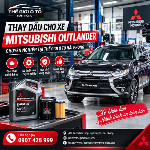 Thay Dầu Xe Mitsubishi Outlander