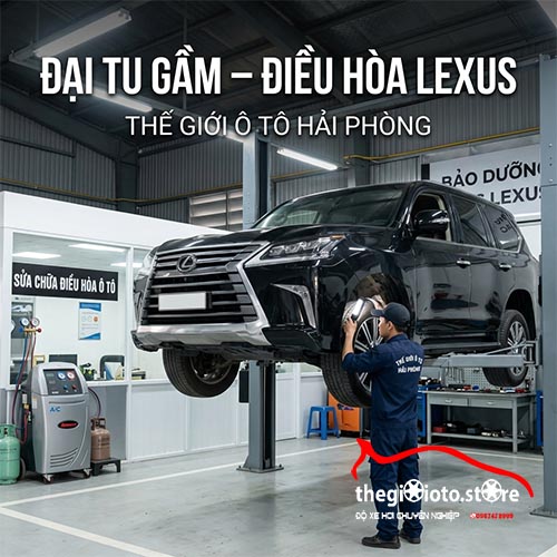 Bảo dưỡng gầm và điều hòa Lexus