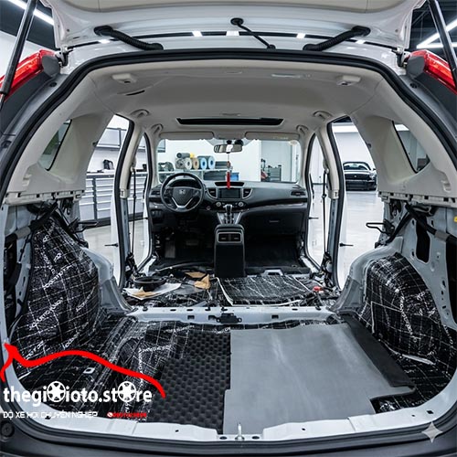 Lắp Chống Ồn Full Xe CRV
