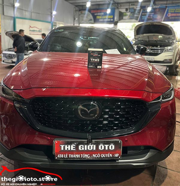 Lắp cảm biến áp suất lốp ICAR CX-5