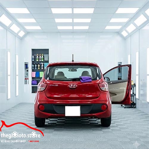 Dán phim cách nhiệt xe i10 tại Hải Phòng