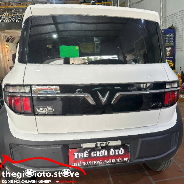 Thay giàn lốp Advenza cho xe điện VF3