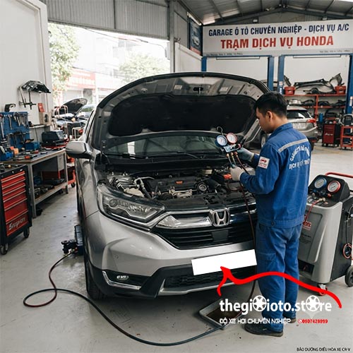 Bảo Dưỡng Điều Hòa Xe CR-V