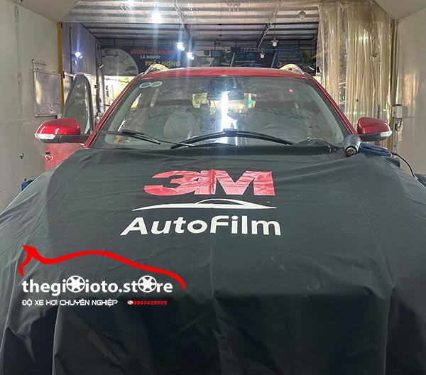 Dán phim cách nhiệt 3M cho xe MG