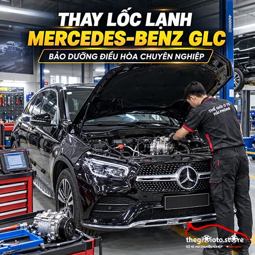 Bảo dưỡng điều hòa Mercedes-Benz GLC