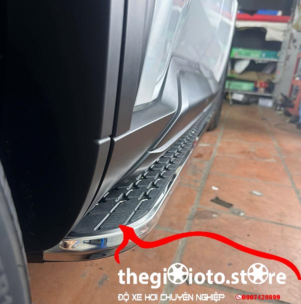 Lắp Bậc Bước Chân Cho Xe Destinator tại Hải Phòng